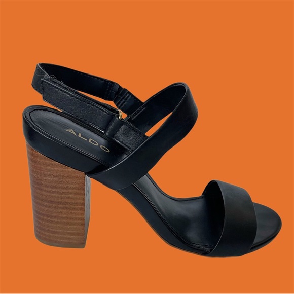 Aldo Chunky Pump Sandals - Picture 1 of 5